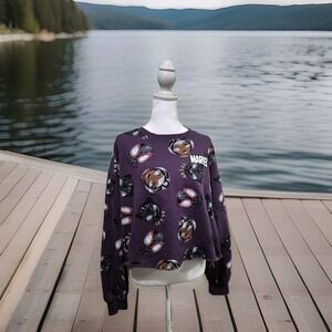 NEW Women Marvel Black Panther x Nikkolas Smith Graphic Sweatshirt sz 2X
